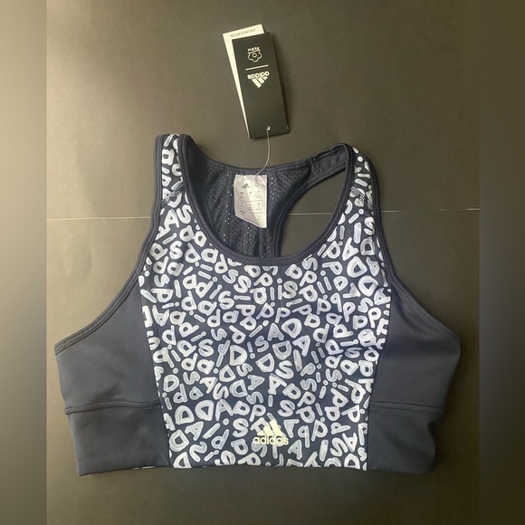ADIDAS sports bra- medium- BRAND NEW - Picture 1 of 2